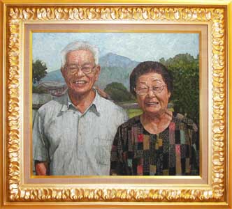 F10号 両親への肖像画