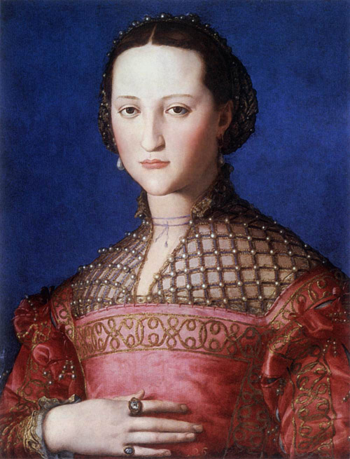 フィレンツェ公妃エレオノーラ･ディ･トレドの肖像