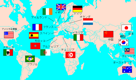 世界地図