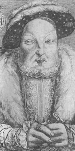 ヘンリー8世（53才）の肖像