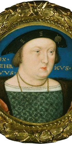 ヘンリー8世（34才）の肖像