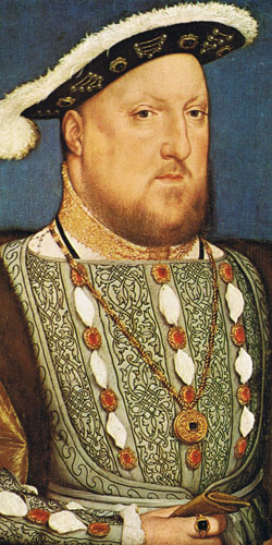 ヘンリー8世（45才）の肖像