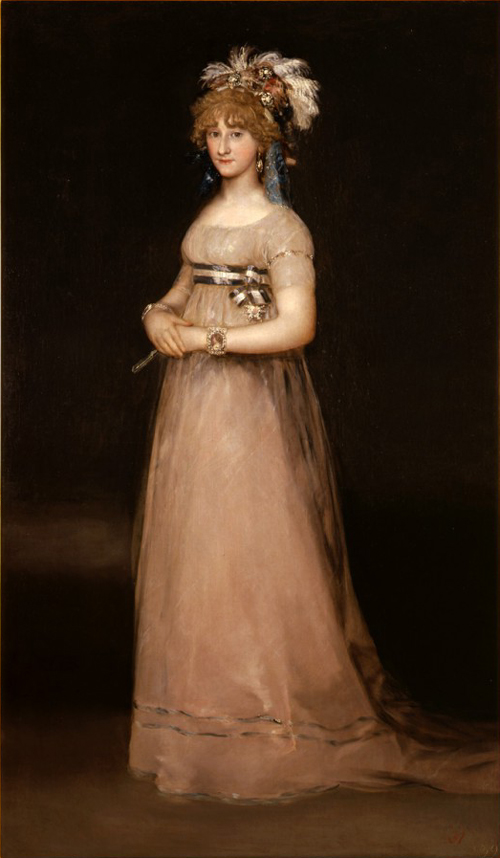 マリア・ルイサ・デ・ボルボン・イ・バリャブリーガの肖像画