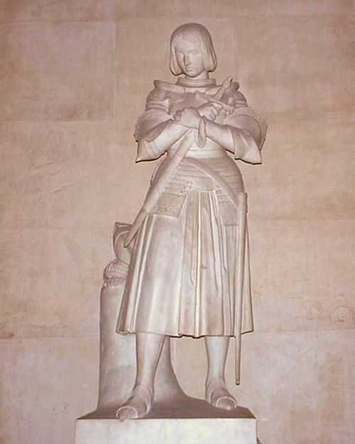 祈るジャンヌ･ダルク像（ヴェルサイユ宮殿蔵）