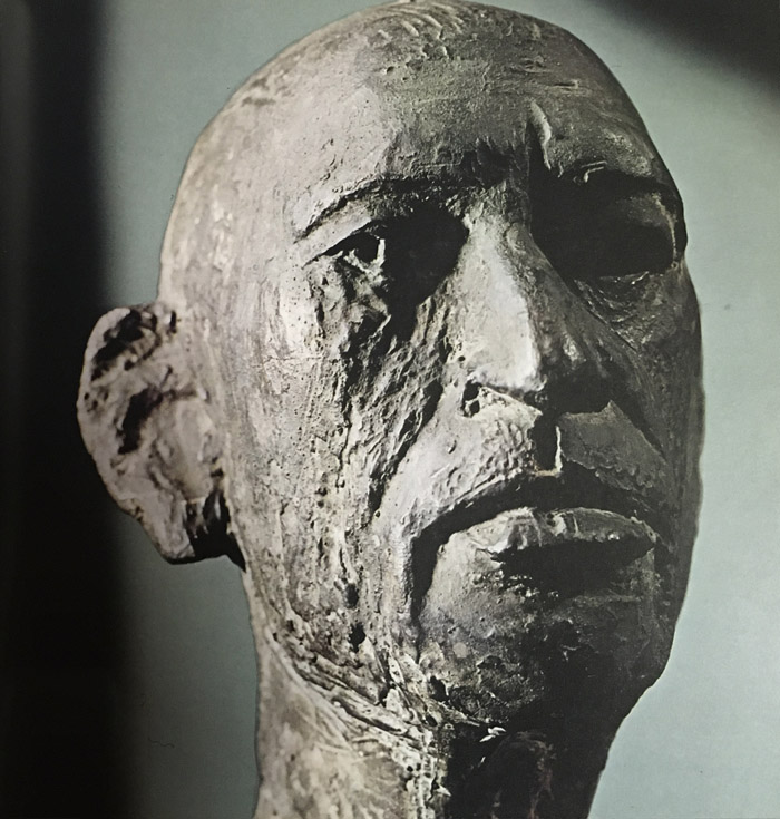 「イゴール・ストラヴィンスキーの肖像」1950（マリノ・マリーニ美術館蔵）