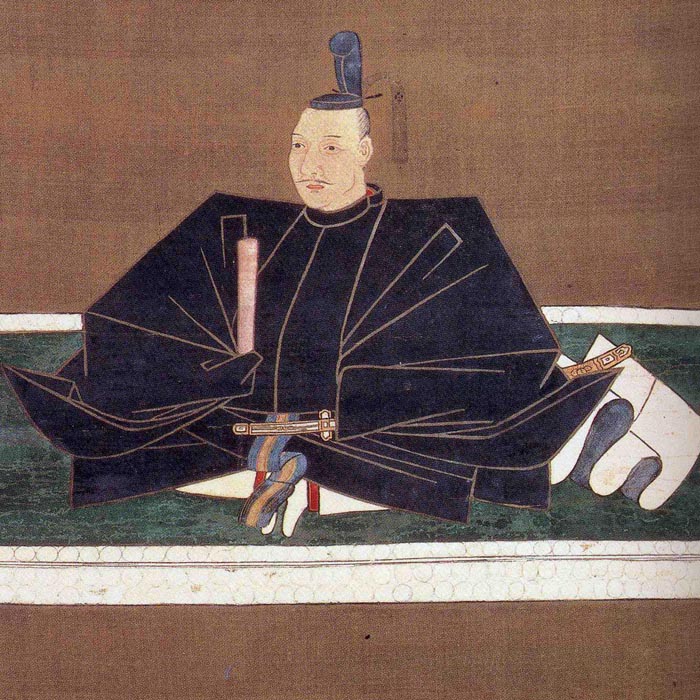 織田信長の肖像画（神戸市立博物館蔵）